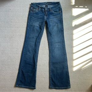 vintage refuge low rise bootcut jeans